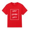 Streetwear Customized Pattern Print T-Shirt Harajuku Casual O Neck Short Sleeves Men Women Cotton T-Shirt
