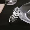 Metal Leaf Armband, Creative Exaggeration Roman Personality Branch Opening Adjustable Bracelet Jewelry