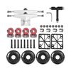 Präzisionslenkung Gullwing Skateboard Trucks 5 Zoll Skateboard Truck Set Mit Stoßdämpfung Für City Street Tricks