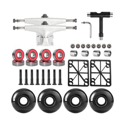 Trucks de Skateboard Gullwing de Direção de Precisão Conjunto de Trucks de Skateboard de 5 Polegadas Com Absorção de Choque Para Manobras na Rua da Cidade
