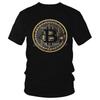 Bitcoin Gold T Shirt Men Short Sleeve S Cryptocurrency Crypto Currency Geek Tee Tops Novelty Ts