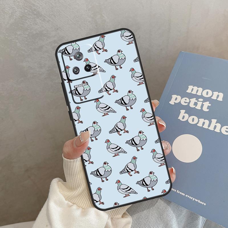 

Чехол с голубями для POCO F5 C40 M5s F3 X4 F4 GT M4 X3 X5 Pro Чехол для Xiaomi 12T Pro 11T 11 12 13 Lite POCO X4 GT