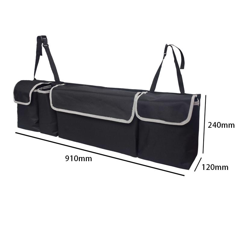 Outdoor Universal Car Storage Bag Trunk Back Seat Car Organizer Between Seats Save Space Pocket Shape Bag Rear Seats Organizer