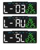 Multifunctional LED Digital Alarm Clock with USB Output - Model 5510