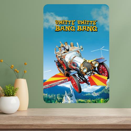 Chitty Bang Classic Movie Metal Poster Sign 20x30cm(7.8x11.8inch)