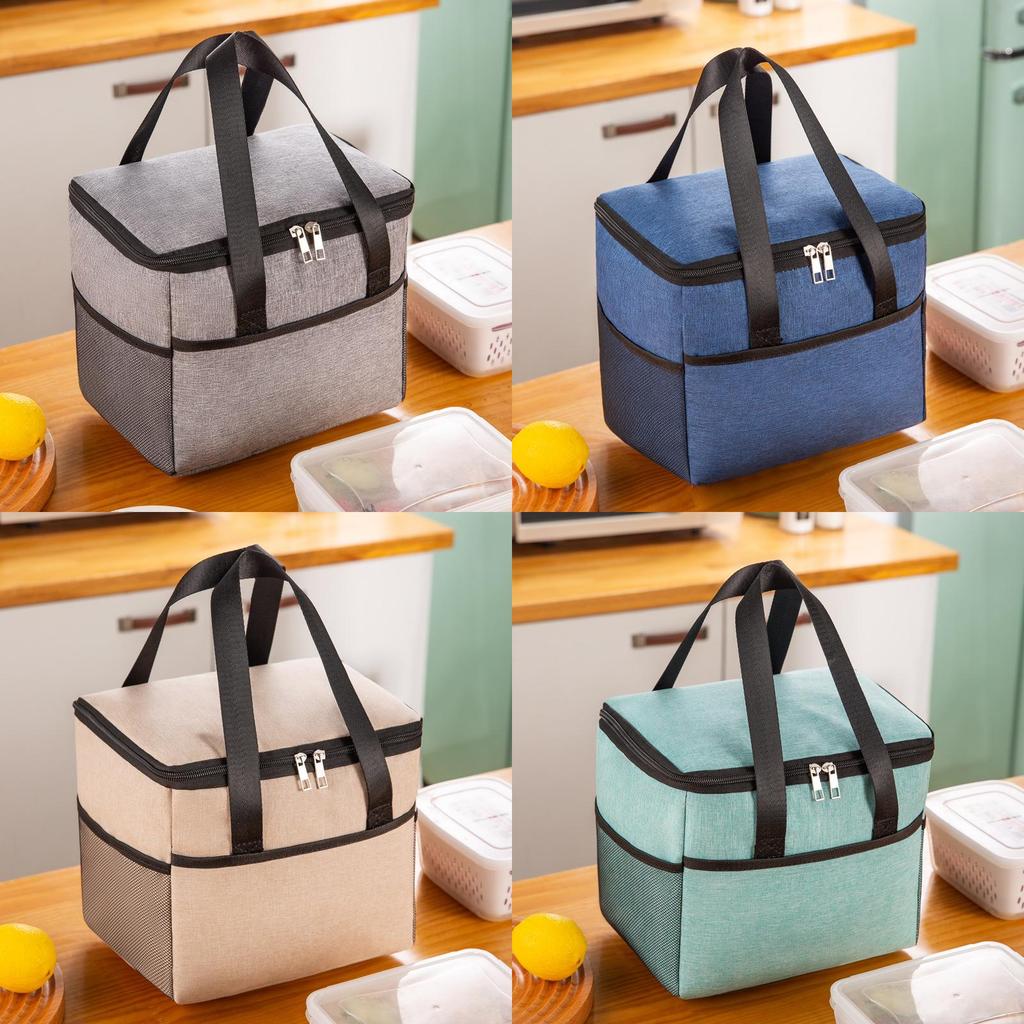 Extra-large Insulated Lunch Tote For Travel And Kitchen Storage