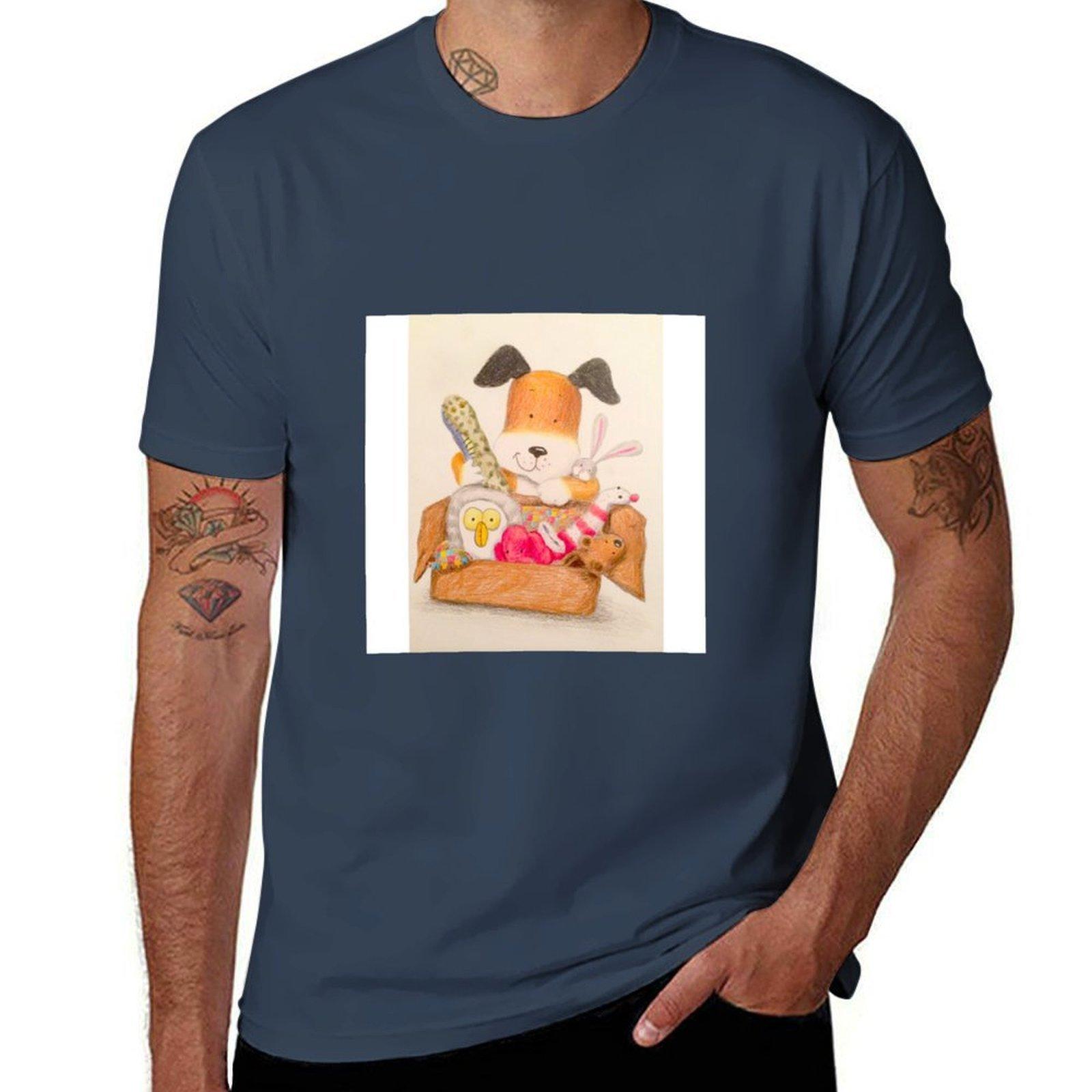 Childrens Classic kipper the dog TShirt Urban Style Print TShirt S