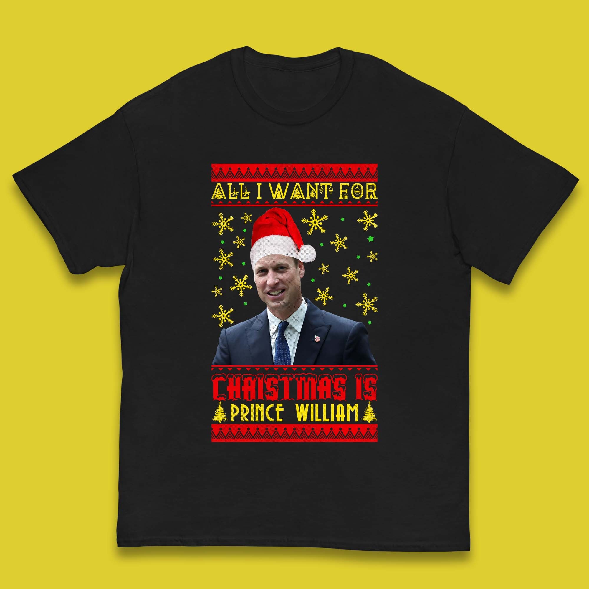Want Prince William For Christmas Kids T-Shirt 120