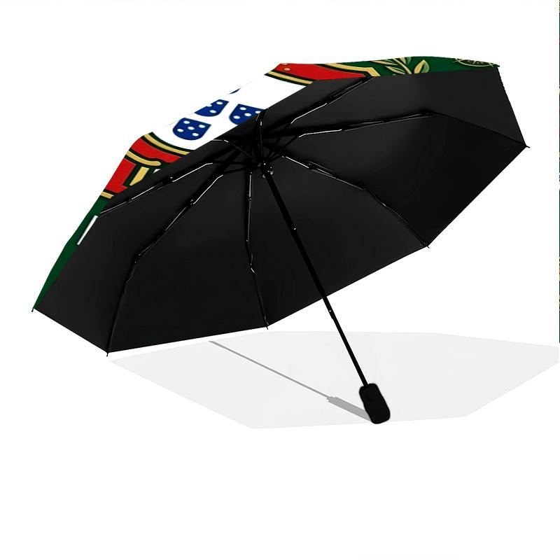 Portuguese Heritage Emblem Folding umbrella Umbrella Suitable for all seasons printing Sun umbrella Gift