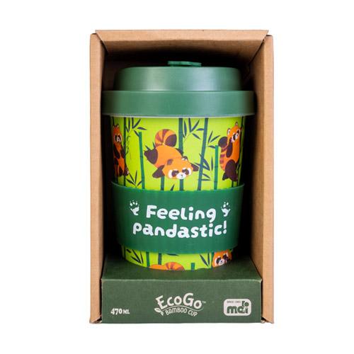 Eco-to-Go Bamboo Travel Cup (Red Panda)