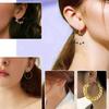 50/100/200pcs Alloy Earring Holder, Wine Glass Pendant Ring, 25mm Open Earrings, Bead Ring, Party Favorite