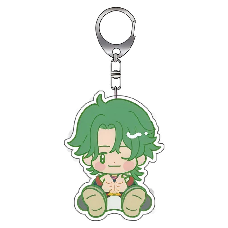 Anime Cartoons Acrylic Keychain for Sk8 The Infinity Tadashi Kikuchi Reki Kyan Adam Langa Hasegawa Q Version Acrylic Key Buckle