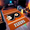 Flyers Hockey Logo Art Area Rug Suitable for Indoor And Outdoor,Carpets for Kitchens, Homes, Offices, Living Rooms,Home Decor,Christmas Gift