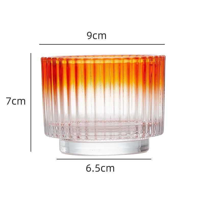 Color-Changing Nordic Glass Candle Holder & Diffuser