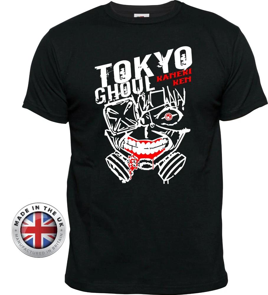 Tokyo Ghoul T Shirt Kaneki Ken Tshirt Ghoul Anime Black T Shirt S
