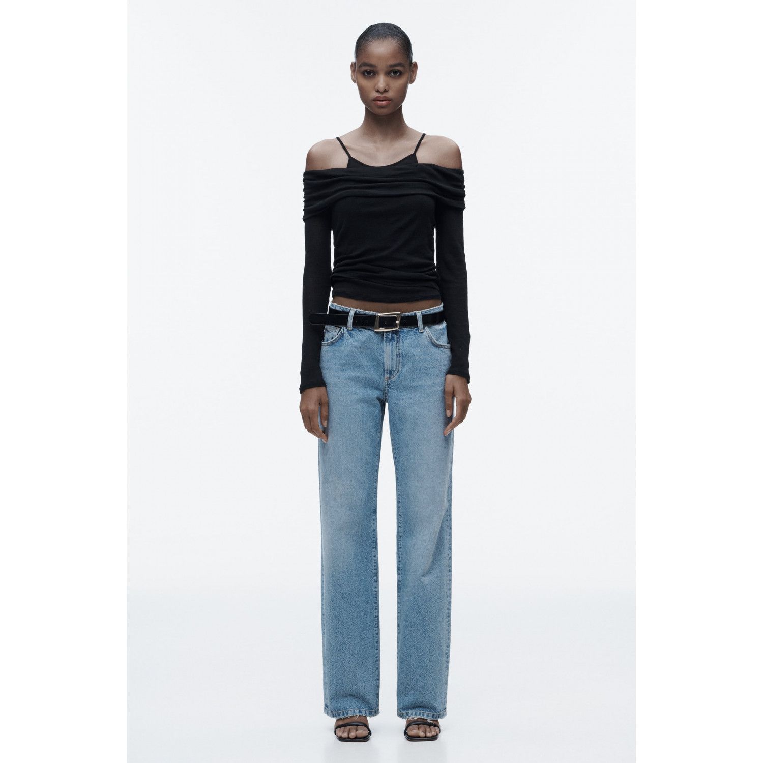

Z1975 LOW RISE STRAIGHT JEANS