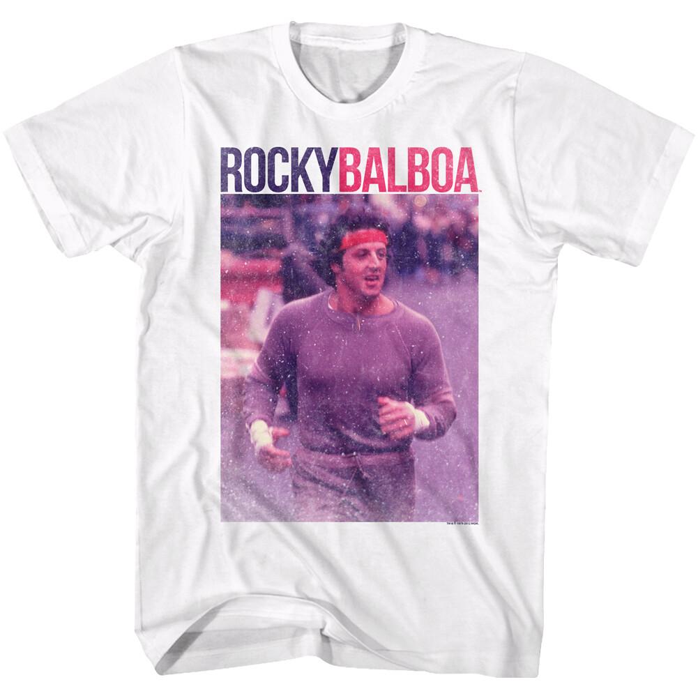 Rocky Movie The Italian Stallion Jogging Streets Of Philly 1976 Men T Shirt S