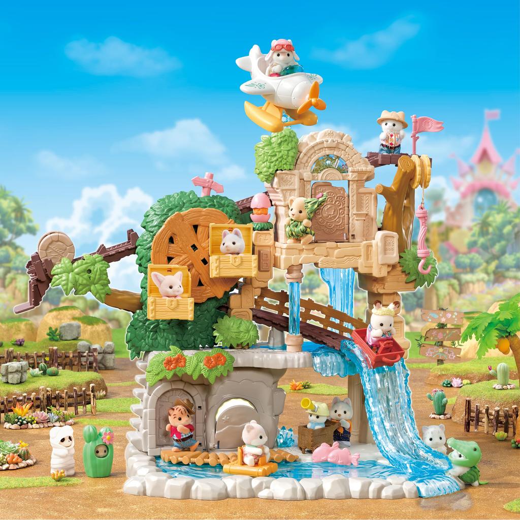 Sylvanian Families [Exciting Adventure Mountain] KO-82 ST Mark Ages 3+ Toy Dollhouse Sylvanian Families Epoch Co., Ltd.