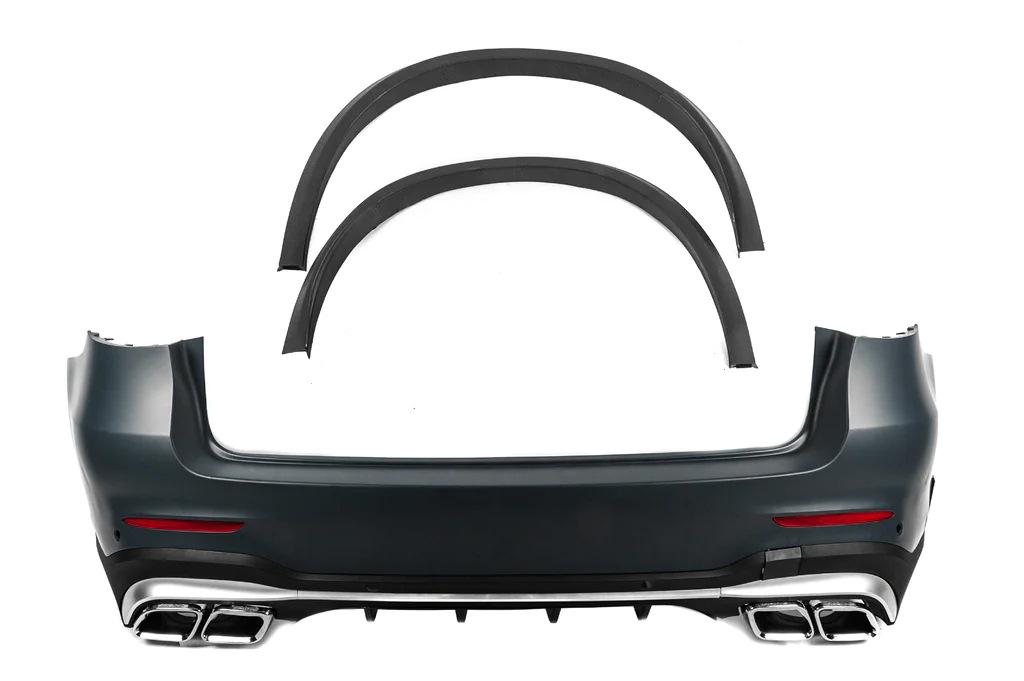 

Задний бампер в собранном виде AMG63 2020-2022 для Mercedes GLC X253