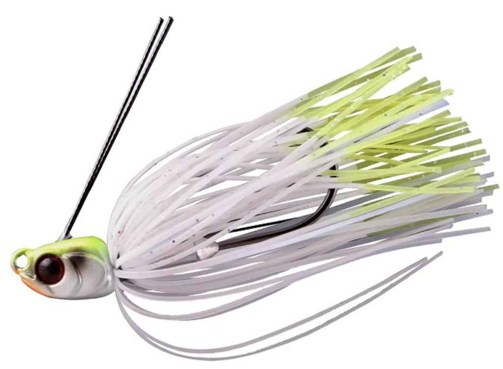 Jackall B Crawl Swimmer 3/8 oz Chart Back Pearl (1335)