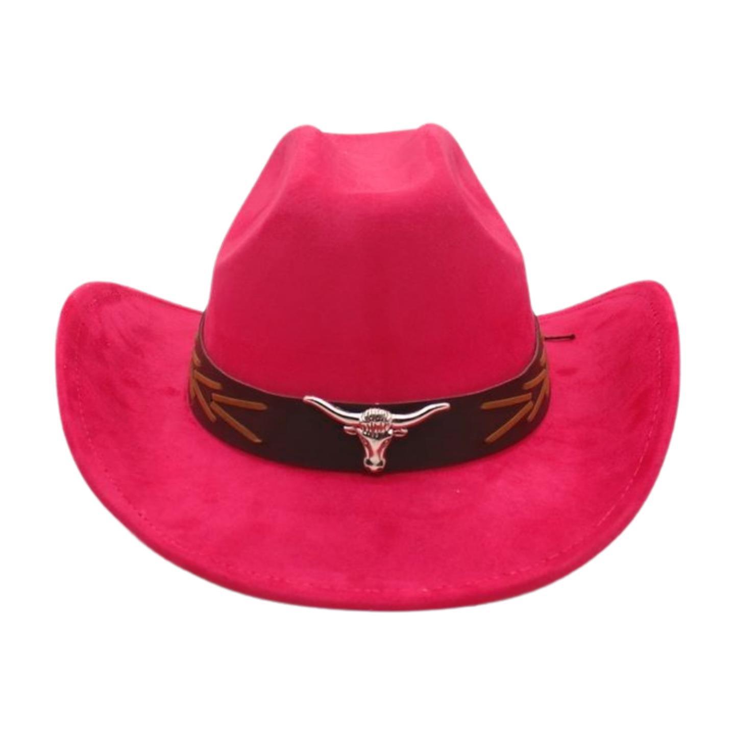 

Western Cowboy Hat National Knight Jazz Hat Tibetan Warped Edge One-Word Top Hat Travel Cowboy Hat One size fits all [one word j]