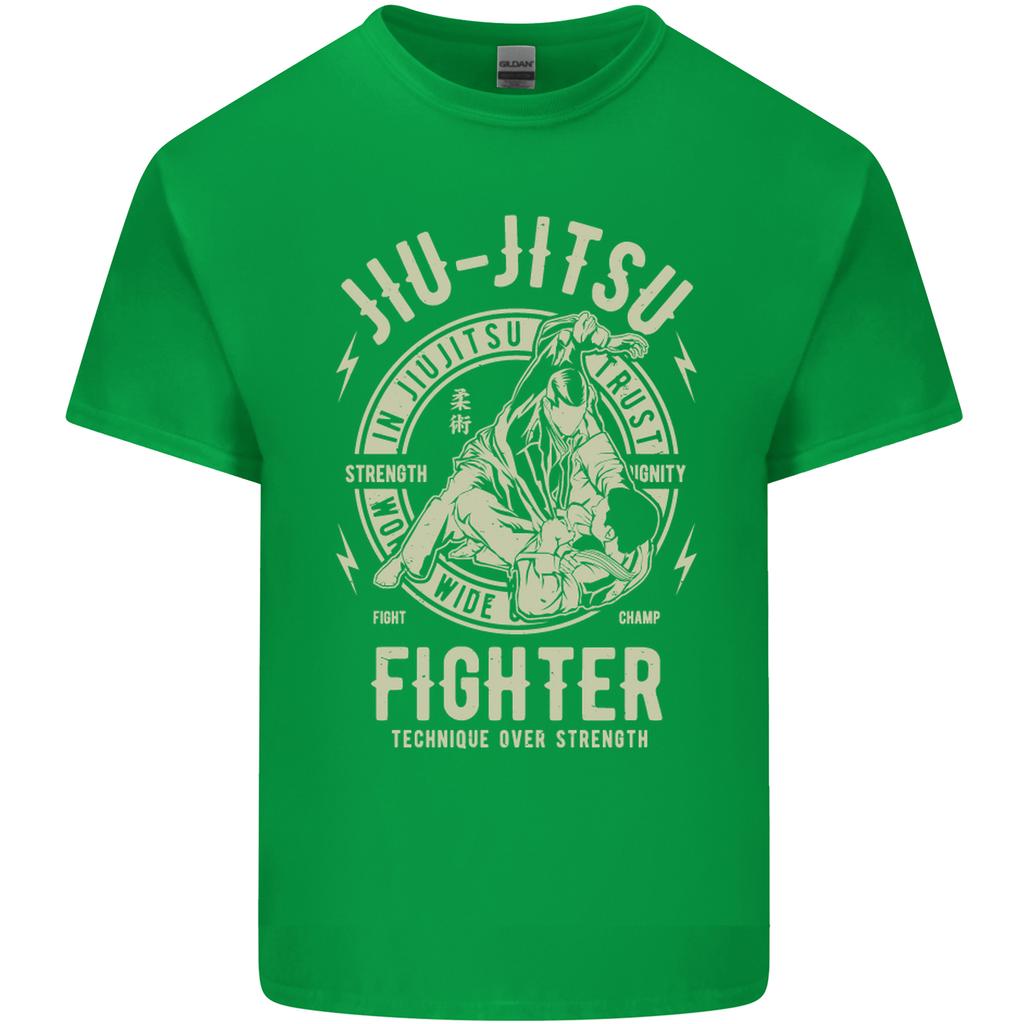 Jiu Jitsu Fighter Mixed Martial Arts MMA Unisexs Light Cotton TShirt