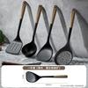 ZISIZ Beechwood Long-Handle Kitchen Utensils