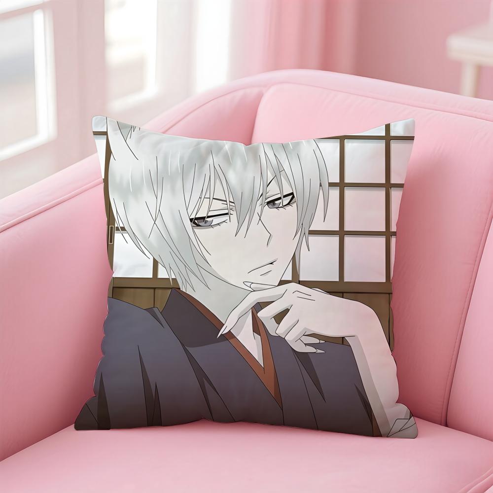 anime Kamisama Kiss Cushion Cover Comfortable Reversible Pillow Cover Ideal for Car Sofa Bedroom & Beyond