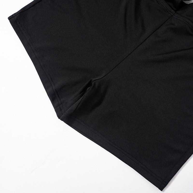 European and American Sexy Hollow Lace Up Off Shoulder Slimming and Personalized Jumpsuit