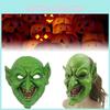 Terrifying Witch Costume Mask For Halloween And Carnival Parties Pu Foam Material 24*28cm