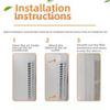 38PCS/Bag DIY Air Conditioner Vent Filter Ultra-Thin Air Inlet Filter Screen  Conditioner System
