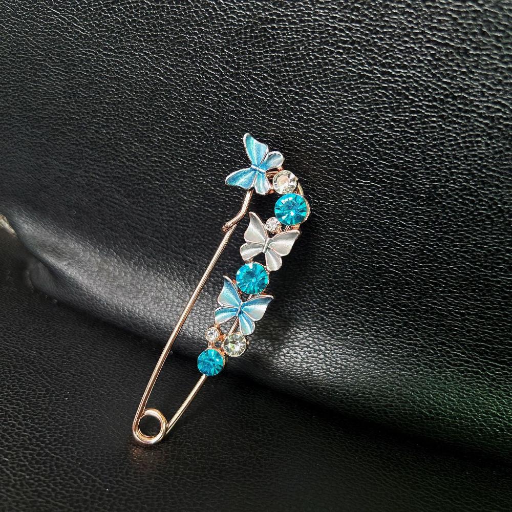 Elegant Pin Blomst Emalje Brosje Dame Enkel Lapel Pin Tilbehør