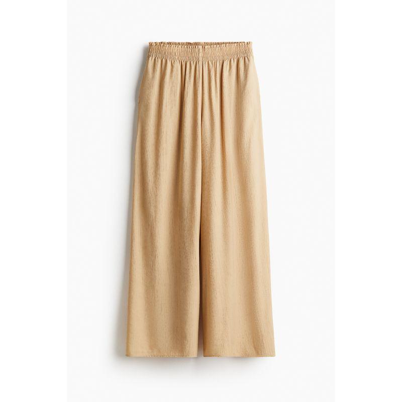 

HM Women s Clothes Casual Pants Autumn Plaid Wrinkle Feeling Loose Pants 1236912