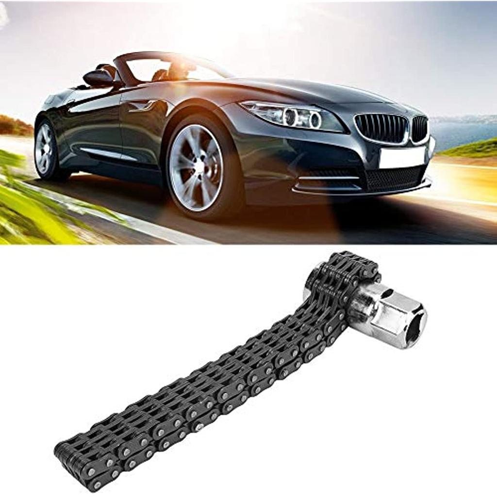 Xiaomi Engine Oil Filter Wrench Heavy-duty Ratchet Chain 44 Knot Double Chain Belt 120mm Cover Disassembly General Motors Repair Tool