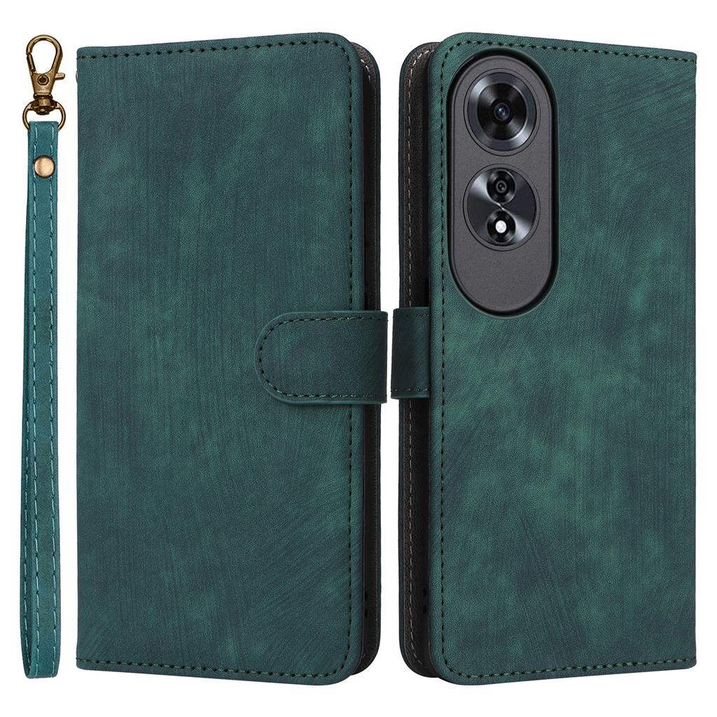 Dla Oppo A60 4G Etui Blokujące RFID Przegródki na Karty Pokrowiec Skórzany na Telefon