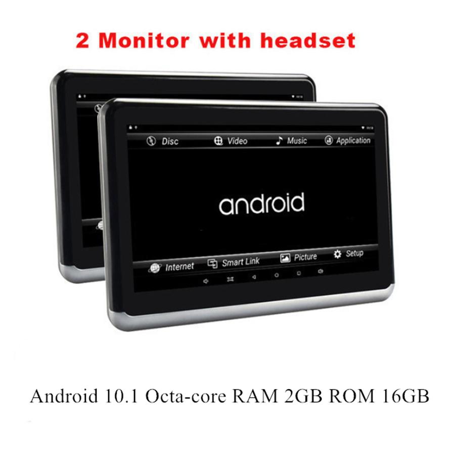 

Headrest monitor-JD-10 (pair)-2+16G