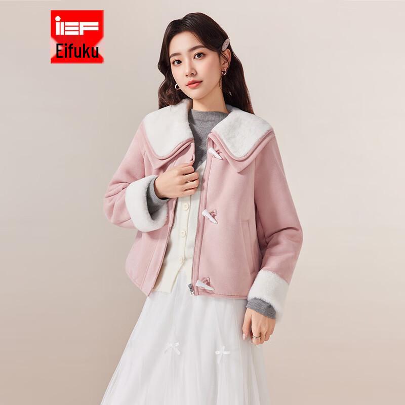 IEF 2025 Winter Korean Style Suede Jacket M