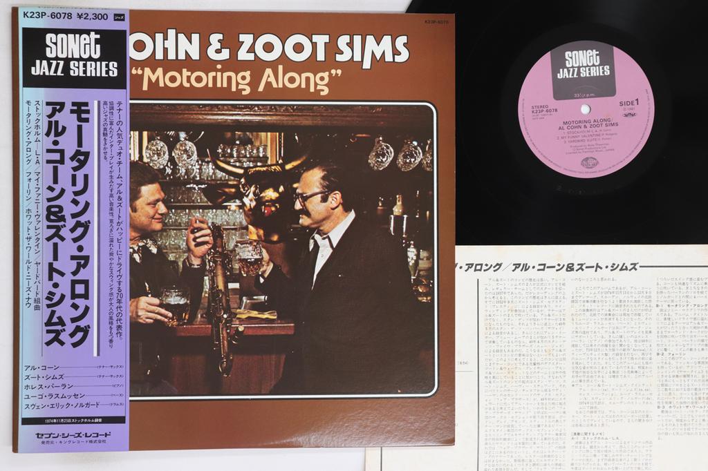 LP Record AL COHN, ZOOT SIMS - Motoring Along K23P6078 SONET Japan Obi Jazz Used
