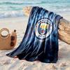 Asciugamano da Spiaggia Tema Manchester City Morbido Asciugatura Rapida?Asciugamano Asciutto Per Vacanze Estive Al Mare Nuoto