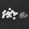Faux Pearl Studs Decorative Rivet Buttons Plastic Beads Garment Accessories for DIY Crafts Clothes