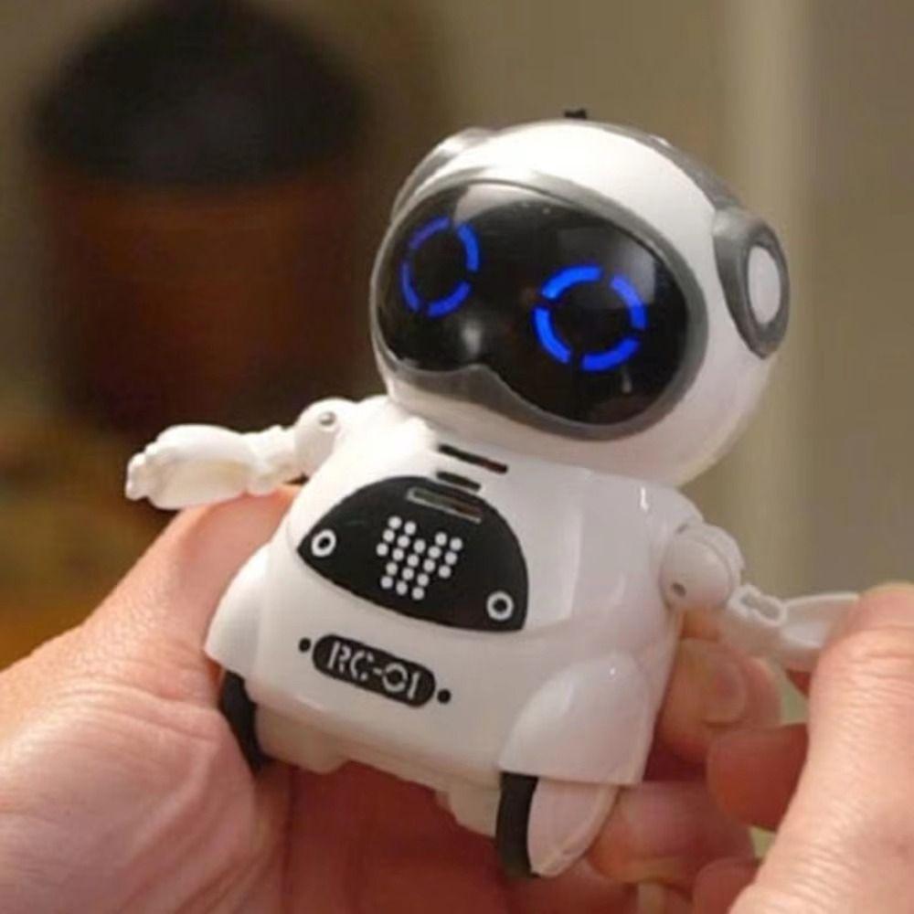 Smart Robot Pocket Robot Voice Recognition Mini Robot Toy Talking Interactive Robot  Birthday Gift