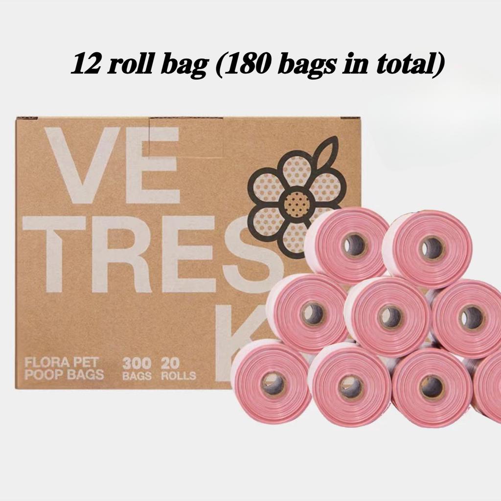 Potty Bag Outdoor Dog Walk Potty Set Strong Bearing Capacity Thickened Portable Garbage Bags Strong and Durable Pet Products