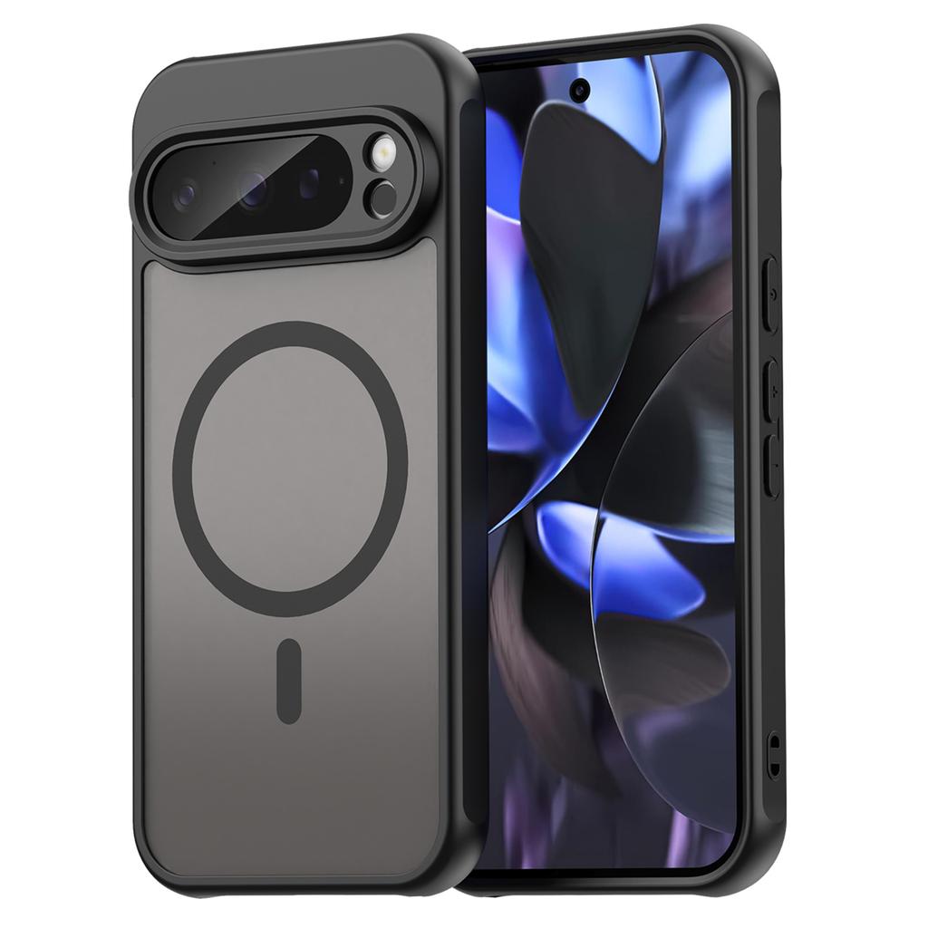 For Google Pixel 9/9 Pro Case Compatible with MagSafe Anti Drop PC+TPU Phone Cover