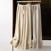 Autumn and Winter Women Cashmere Fashion Pants Knitted Loose Cashmere Women Pants Women