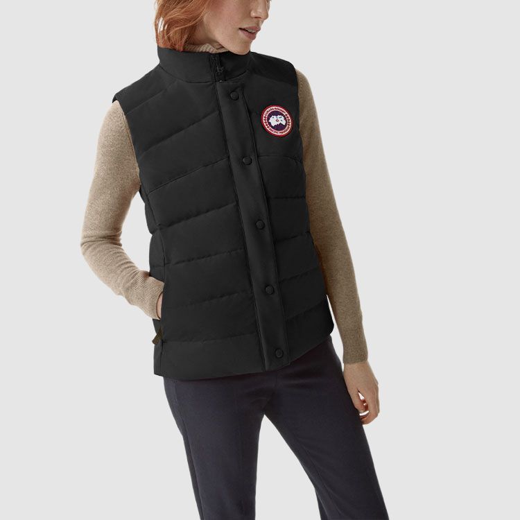 Canada Goose Freestyle Vest Black Women Outerwear 2836L-61