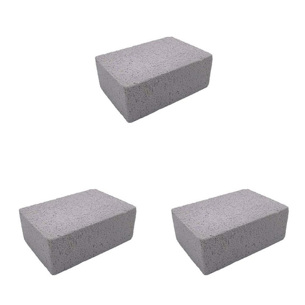 1-10Pcs BBQ Grill Cleaning Brick Block Barbecue Natural Cleaning Stone Racks Stains Grease Cleaner BBQ Tools Oil Stain Cleaning