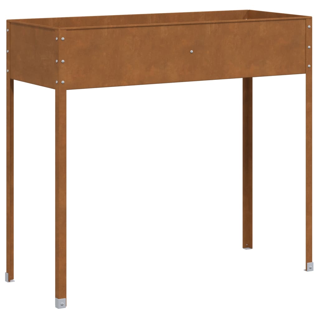 Plant Pot 100.5 X 40.5 X 90 Cm Corten Steel