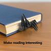Novelty 3D Creepy Hands Bookmark Thriller Resin Demon Hand Bookmark Claw Small Witch's Hand Bookmark Festival Decor