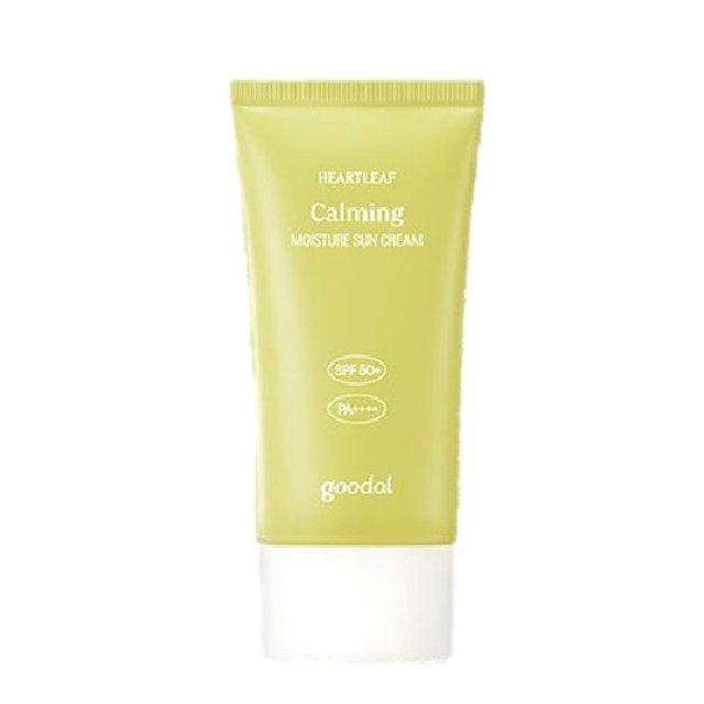 Goodal Heartleaf Calming Moisture Sun Cream 50ml SPF 50+ PA++++