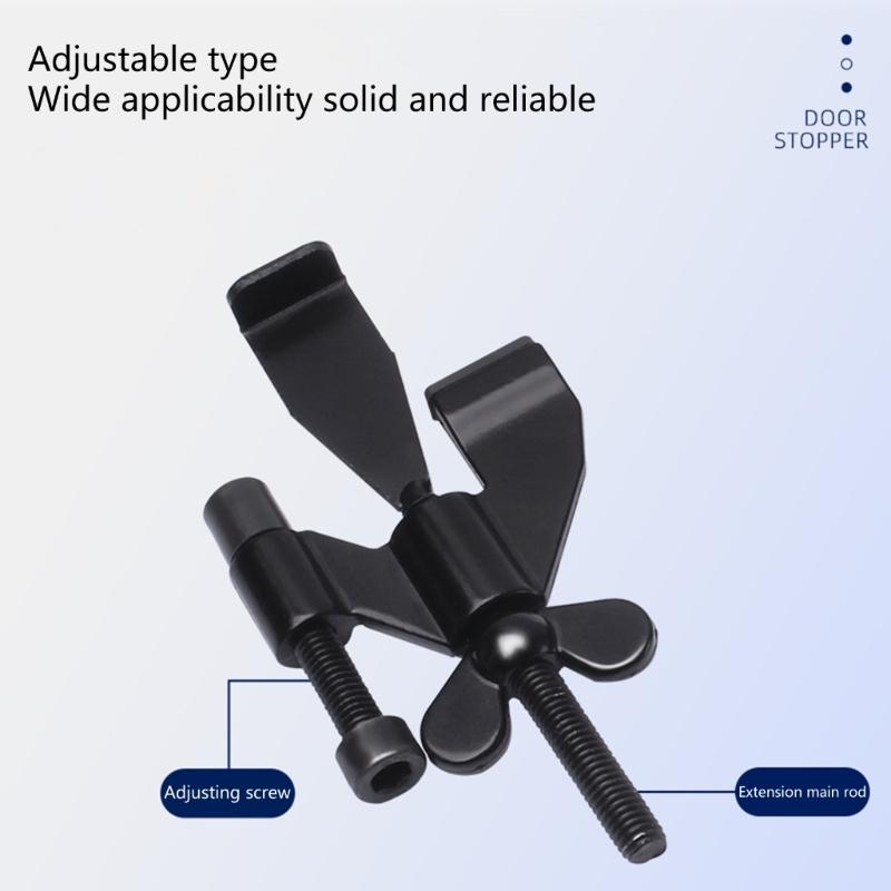 Upgraded Removable Door Lock Jammers Travel Door Lock Portable Safety Device for Travel Safety & homes  Security Essential